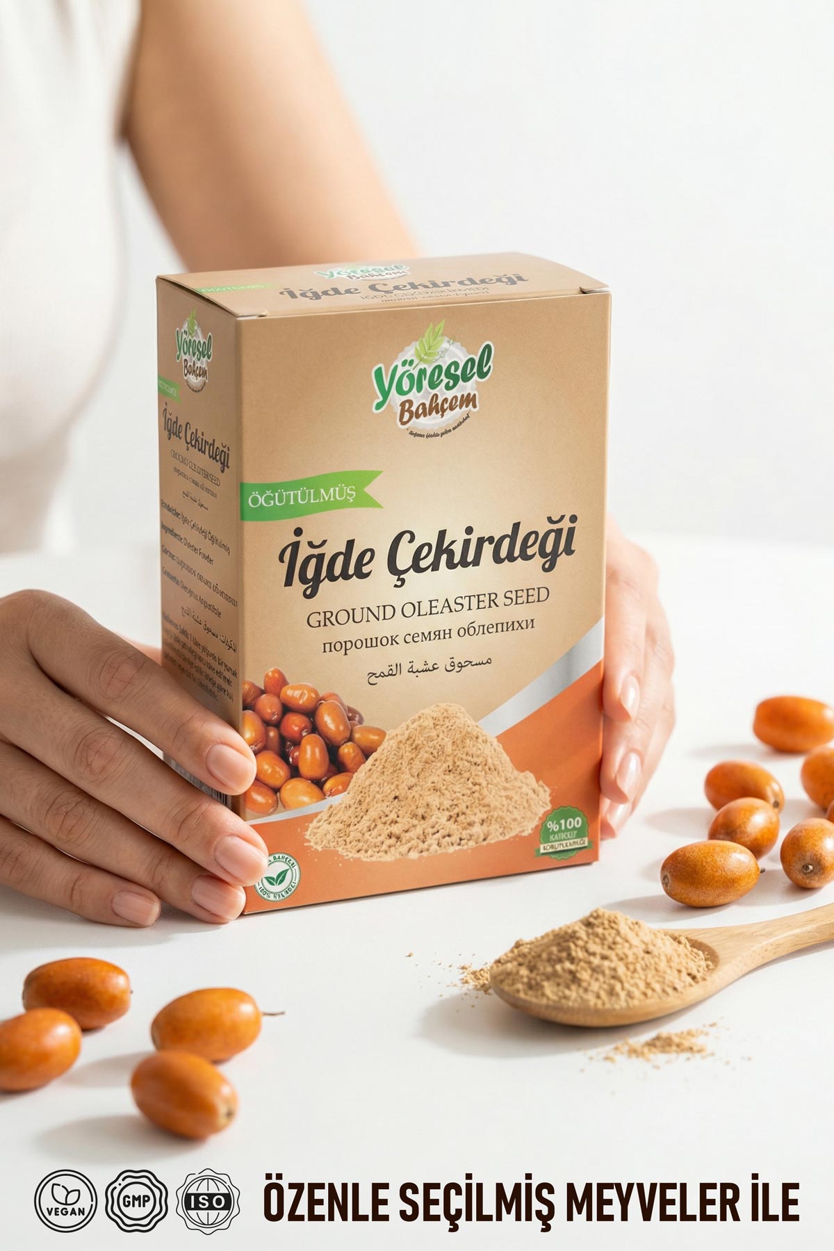YoreselBahcem.com İğde Çekirdeği Tozu Nedir? Faydaları ve Kullanım Alanları