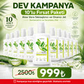 Fırsat Seti Aloe Vera Sıkılaştırıcı ve Onarıcı Jel 200 ml - 10'Lu Fırsat Paketi