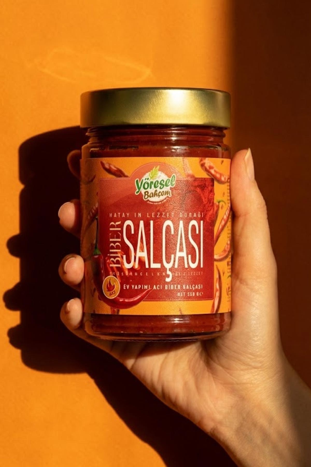 Acı Biber Salçası - Ev Yapımı 350g - Yöresel Bahçem