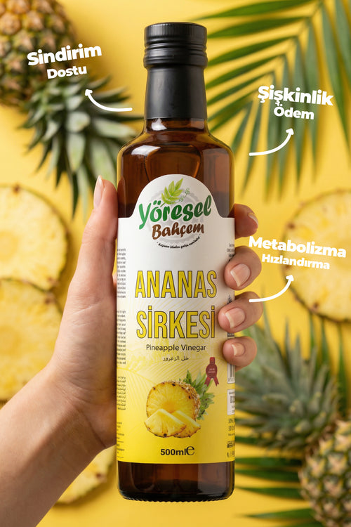 Ananas Sirkesi - Tropikal Tat ve Sağlık - Yöresel Bahçem