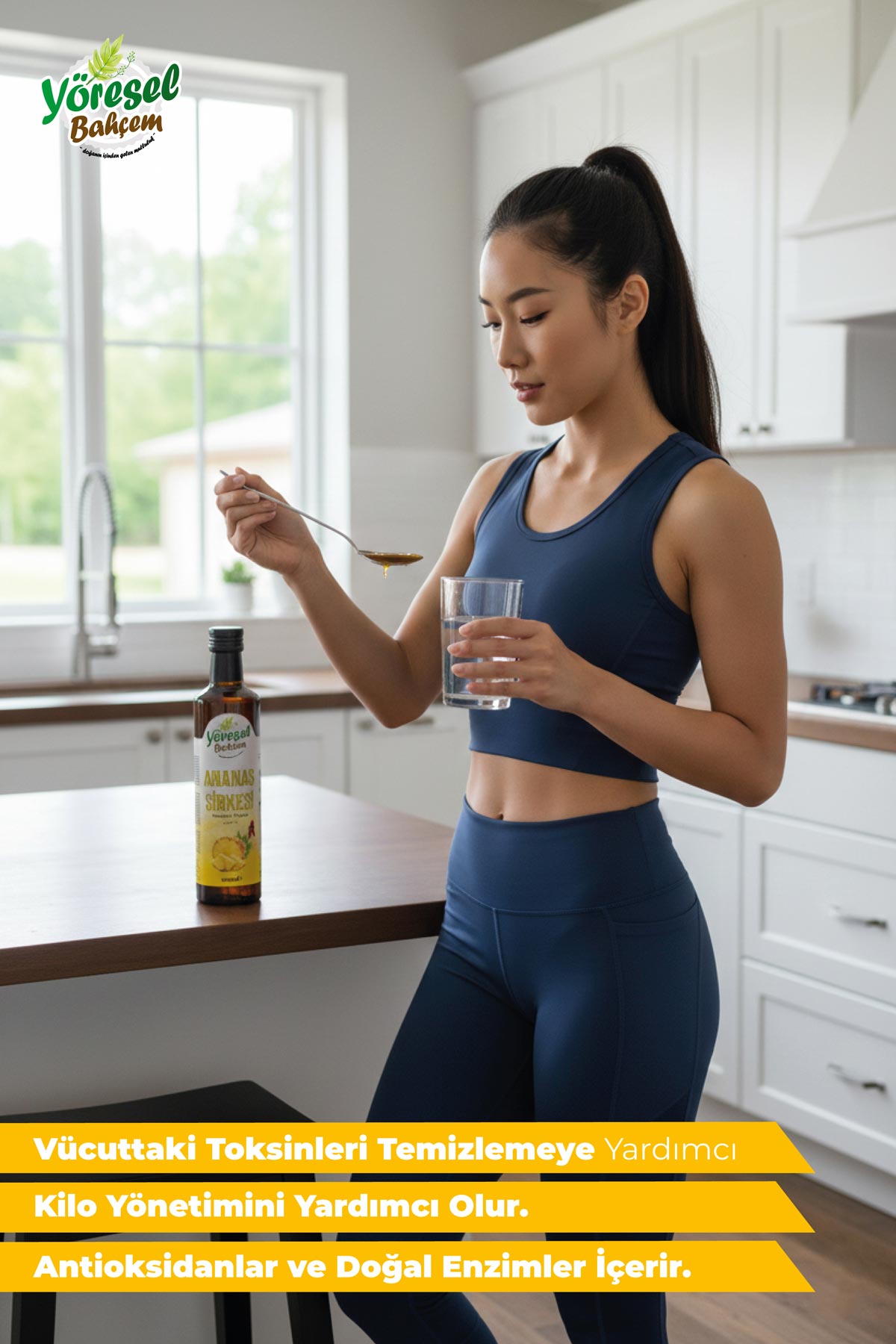 Ananas Sirkesi - Tropikal Tat ve Sağlık - Yöresel Bahçem