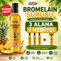 StixLife Bromelain Şurubu 250 ml – Sindirim & Ödem Desteği | 3 Alana 1 Hediye