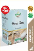 Deniz Tuzu 400g - Doğal & Mineralli Sofralık Tuz - Yöresel Bahçem