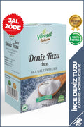 Deniz Tuzu (İnce) 250g - Doğal & Mineralli Sofralık Tuz - Yöresel Bahçem