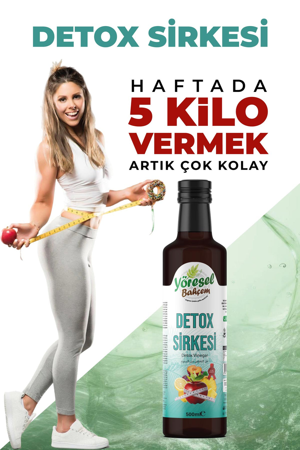 Detox Sirkesi Kolay Sindirim ve Metabolizma Dostu - Yöresel Bahçem