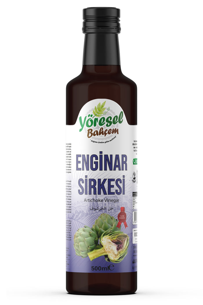 Enginar Suyu Sirkesi Doğal Fermantasyon 500 ml