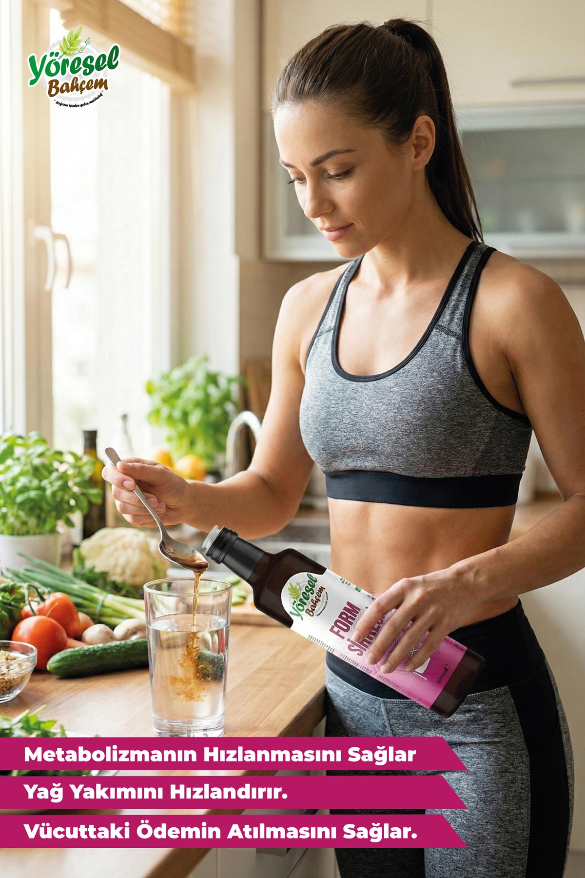 Form Sirkesi - Doğal & Metabolizma Destekleyici - Yöresel Bahçem