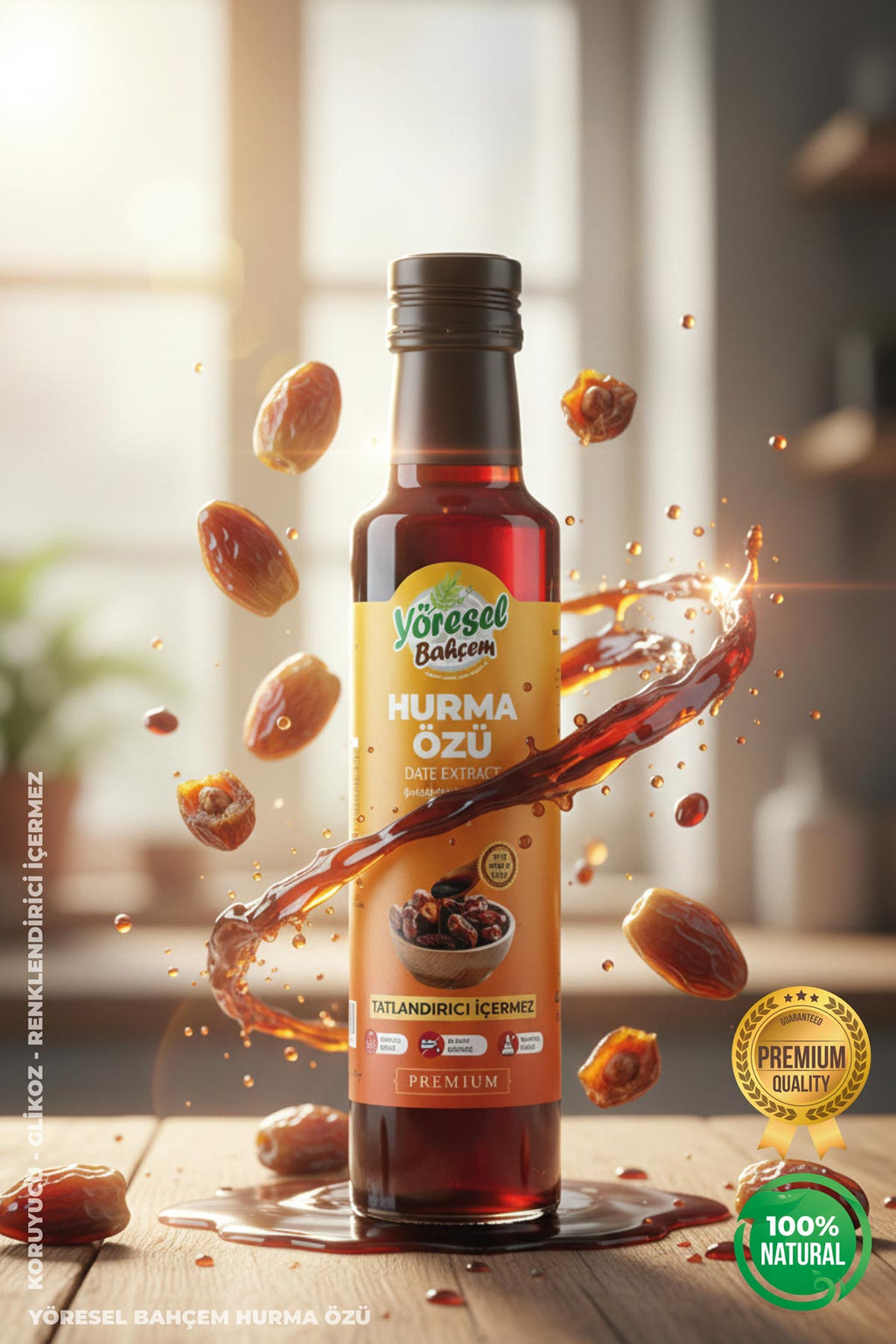 Hurma Özü 350ml - Doğal Tat ve Besin Değeri - Yöresel Bahçem