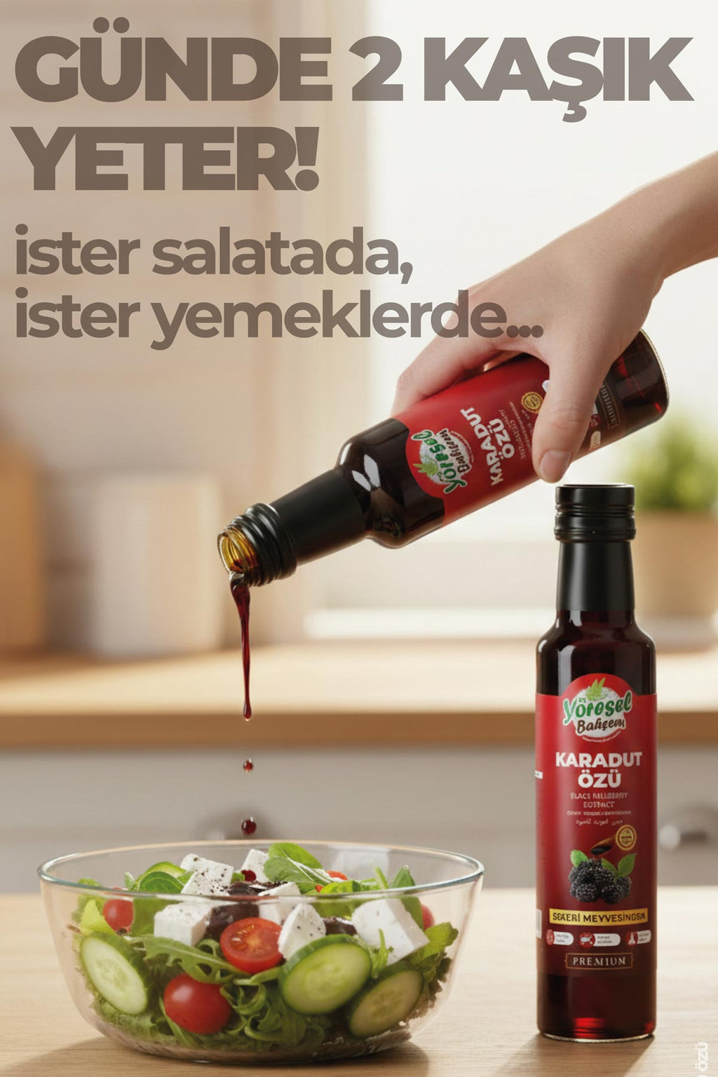Karadut Özü 350ml - Doğal & Bağışıklık ve Enerji Desteği - Yöresel Bahçem