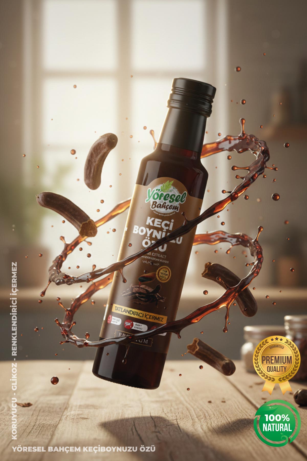 Keçiboynuzu Özü - Doğal & Tatlı ve Besleyici - Yöresel Bahçem