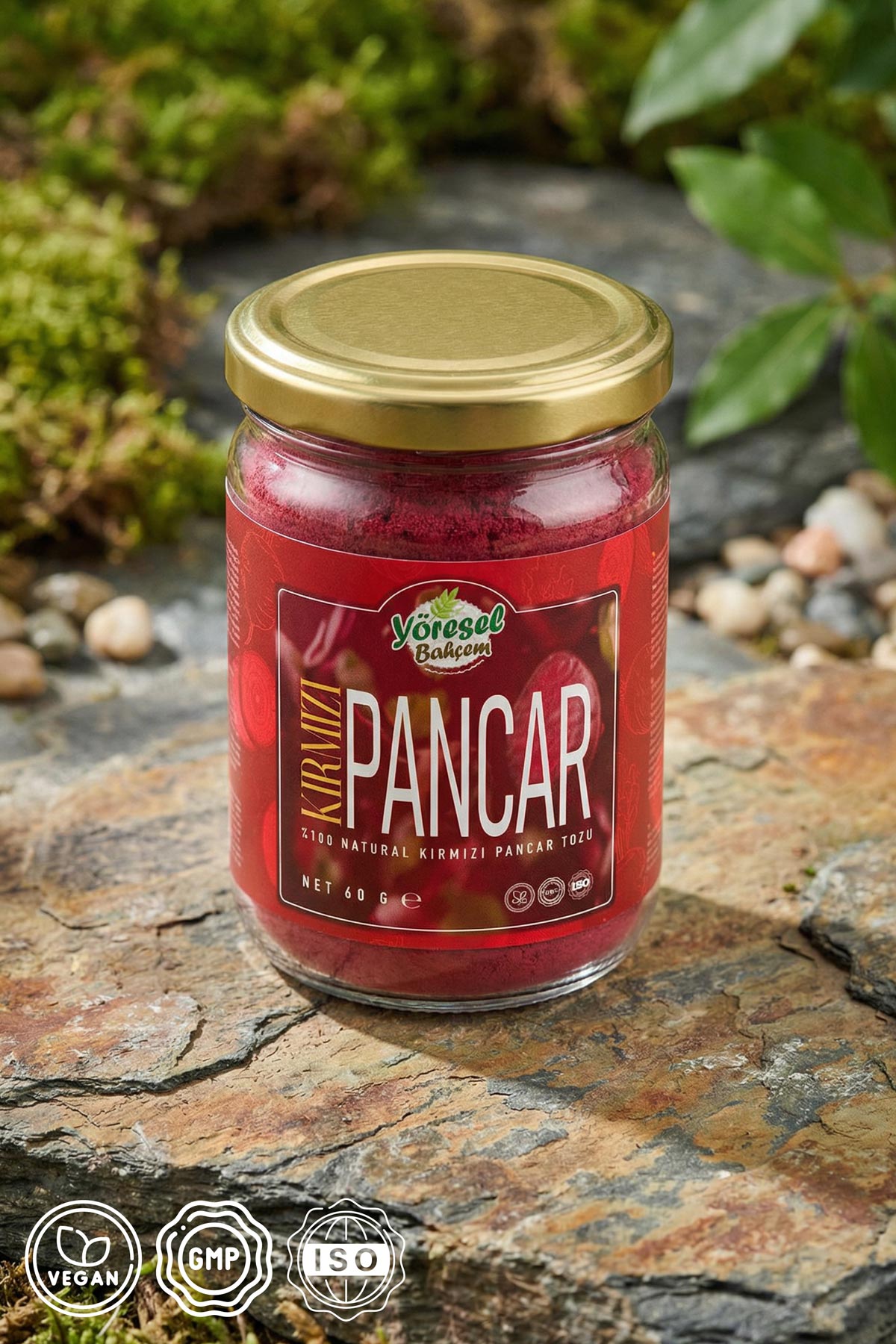 Kırmızı Pancar Tozu - Doğal & Enerji ve Sağlık Desteği - Yöresel Bahçem