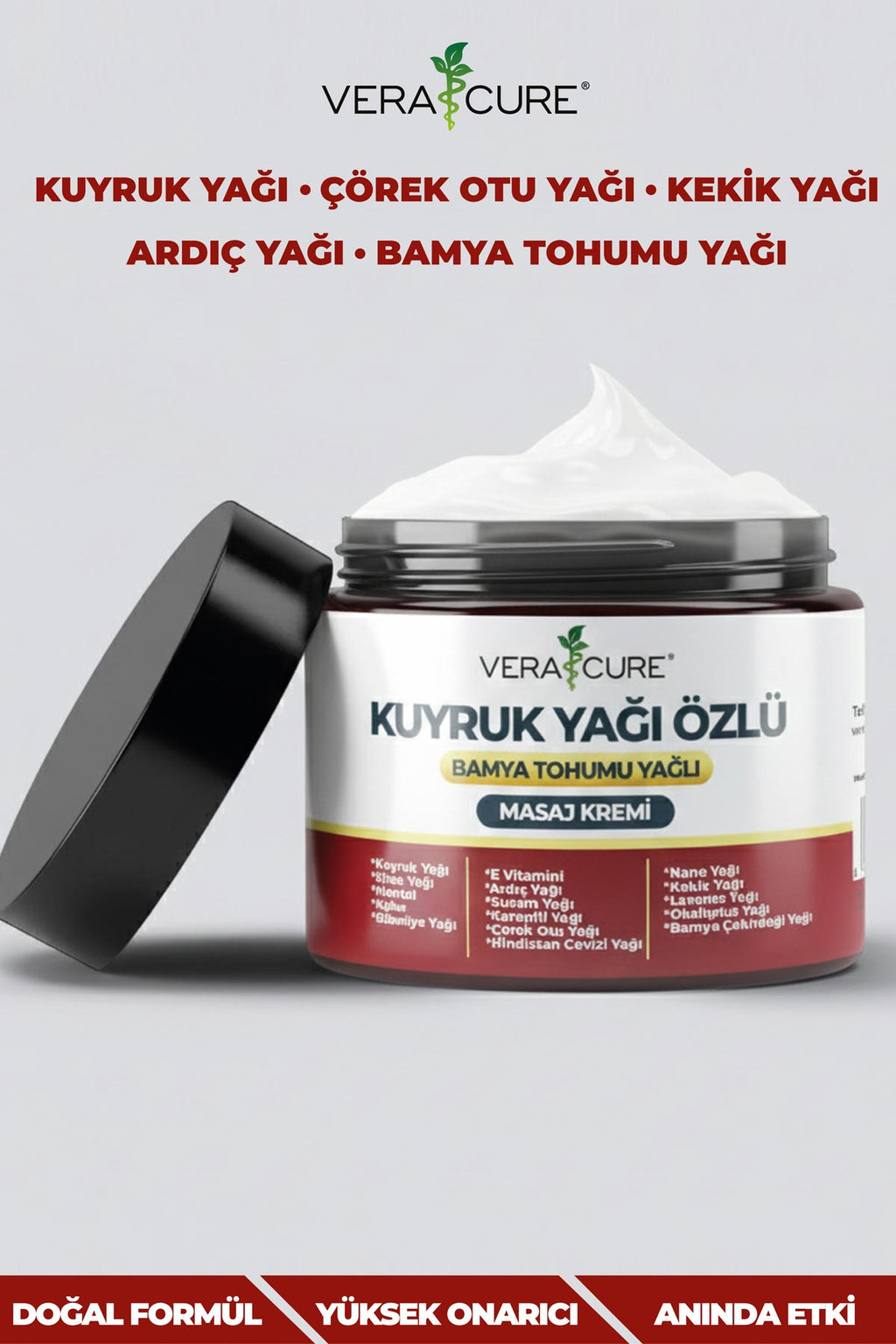 Kuyruk Yağı Kremi 100ml - Doğal & Masaj ve Cilt Bakımı - Yöresel Bahçem