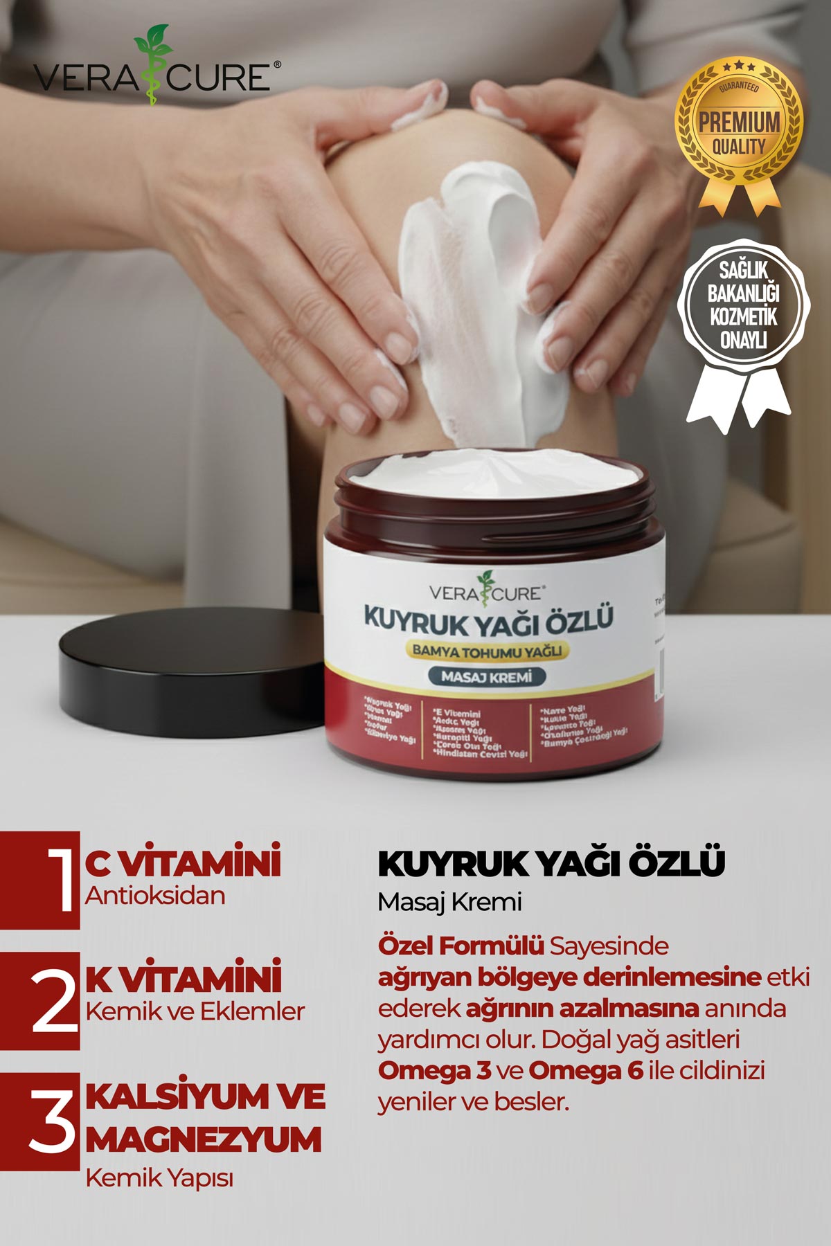 Kuyruk Yağı Kremi 100ml - Doğal & Masaj ve Cilt Bakımı - Yöresel Bahçem