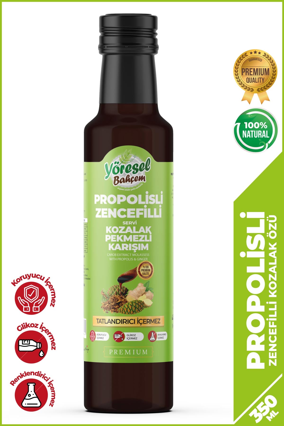 Propolis & Zencefilli Kozalak Özü 350ml - Yöresel Bahçem