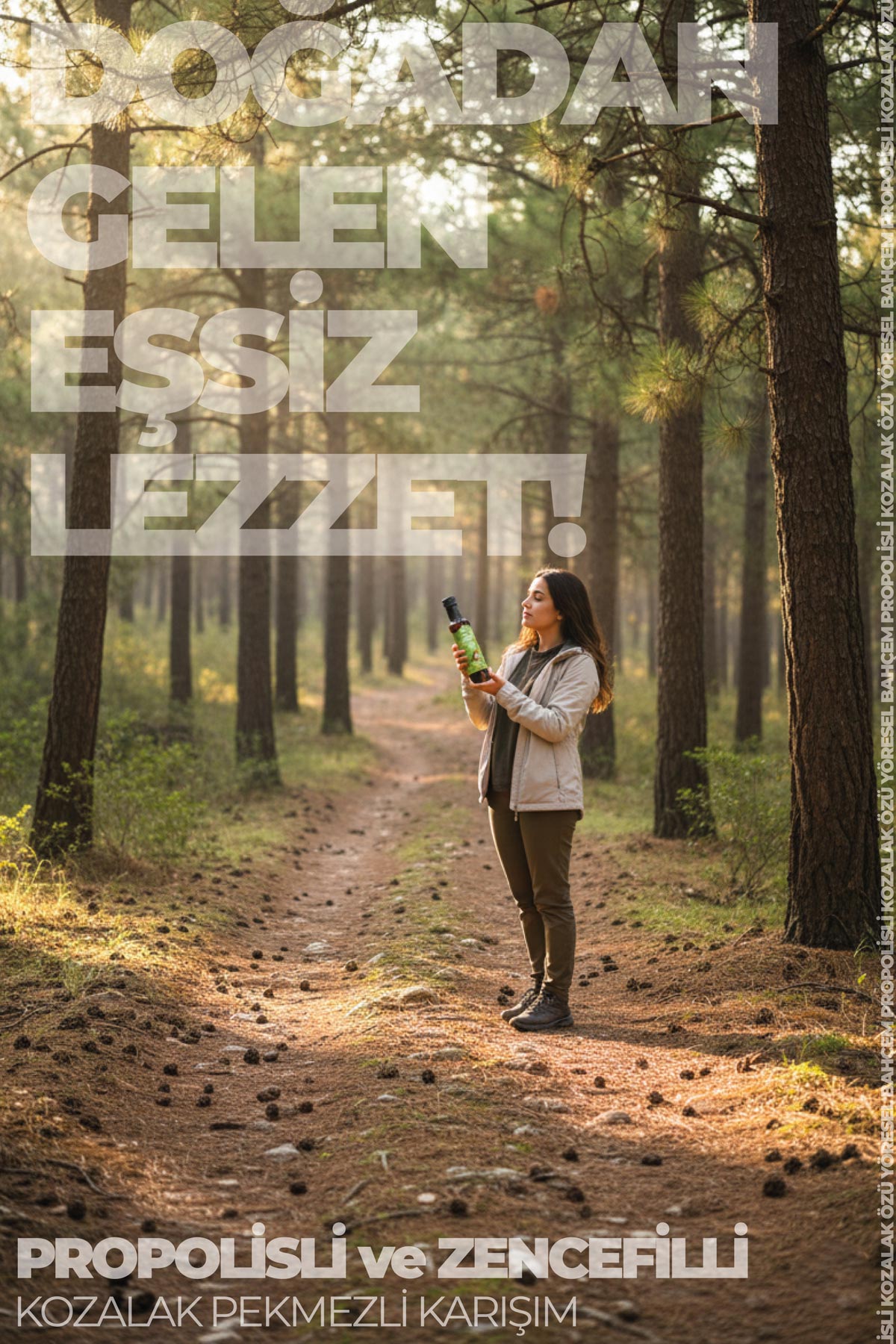 Propolis & Zencefilli Kozalak Özü 350ml - Yöresel Bahçem