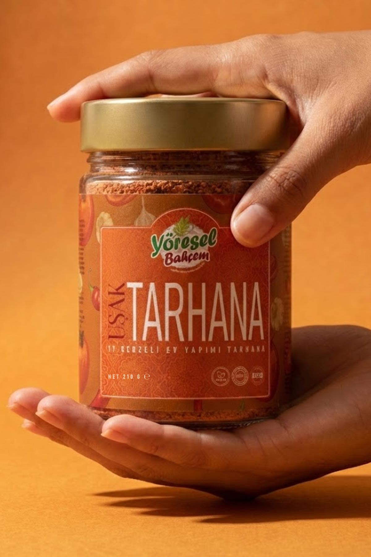 Uşak Tarhanası 210g - Ev Yapımı & Doğal Lezzet - Yöresel Bahçem