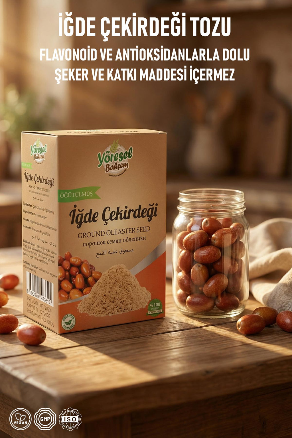 İğde Çekirdeği Tozu 100G