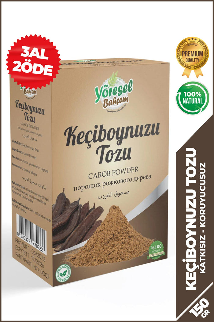 Keçiboynuzu Harnup Tozu 150G