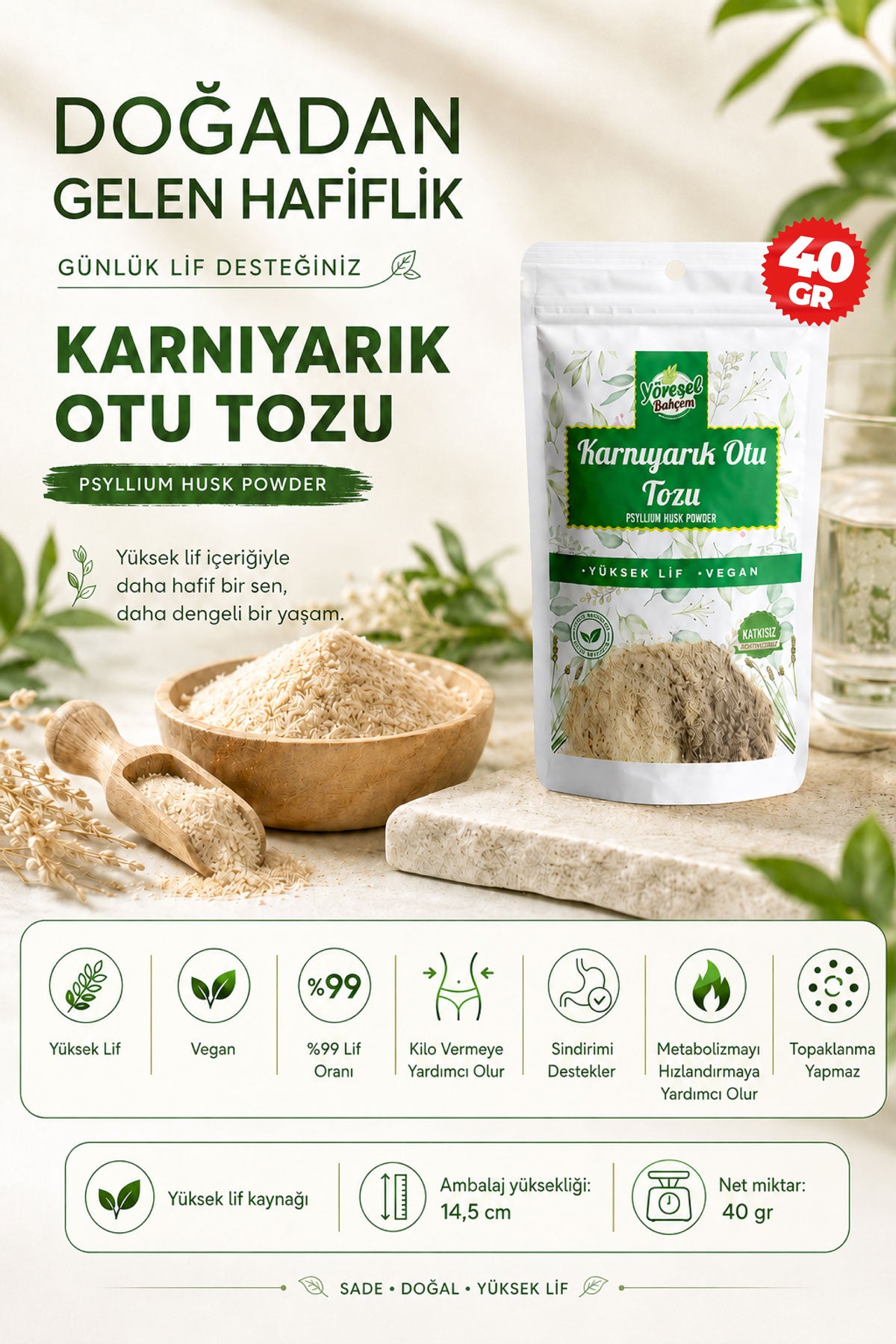 Yöreselbahcem.com arnıyarık Otu Tozu Doğal ve katkısız