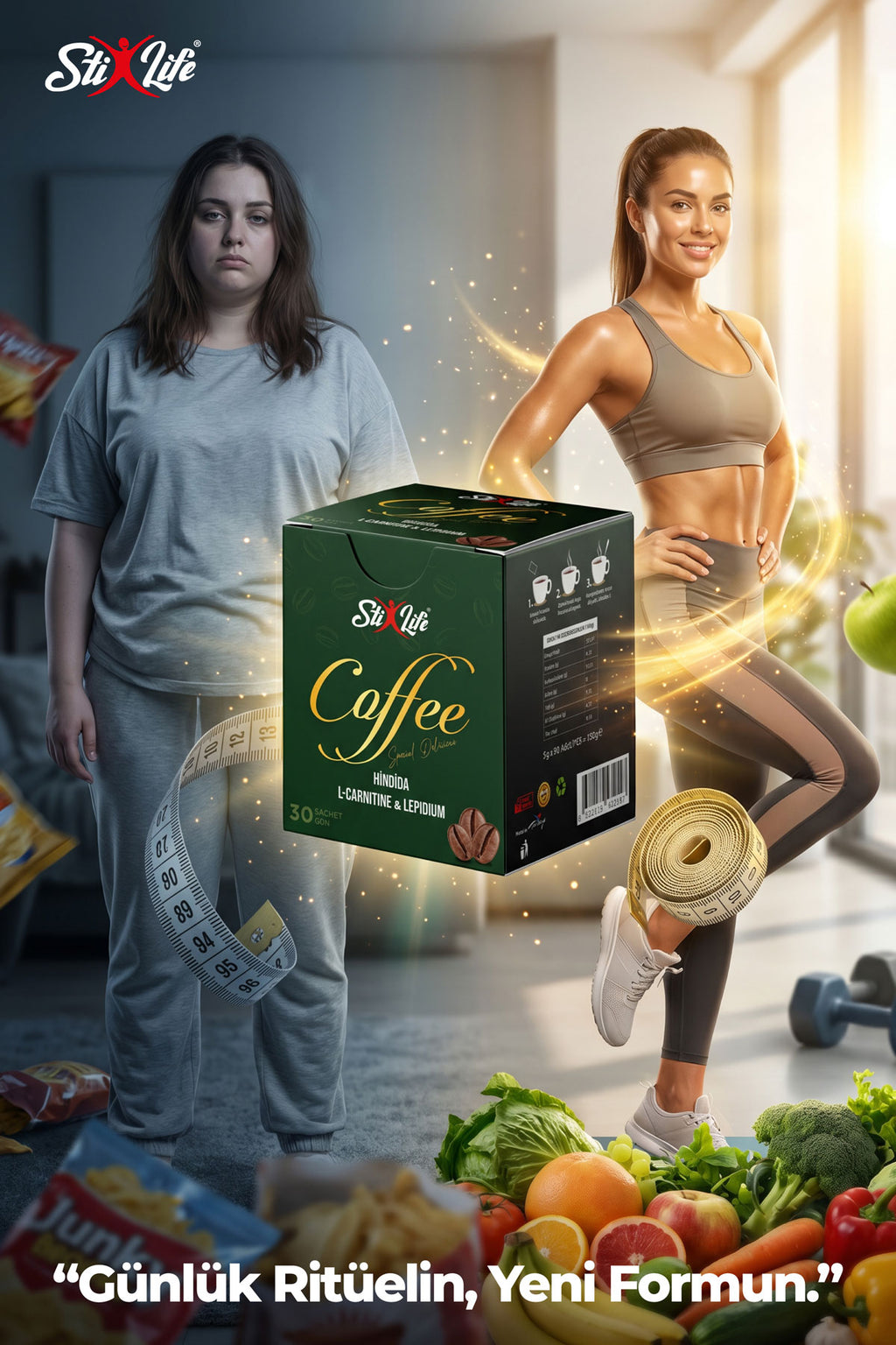 bitkisel içerikli detoks kahvesi karahindiba guarana ve moringa ekstraktlı kahve